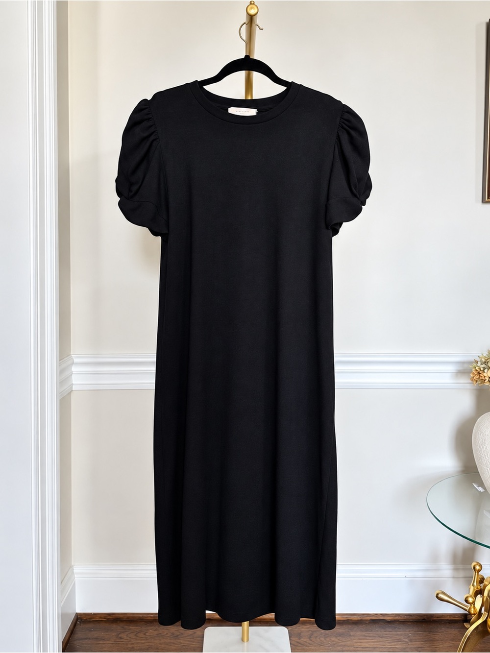 Pomander Place Tuckernuck Black Vesty Midi Dress XL